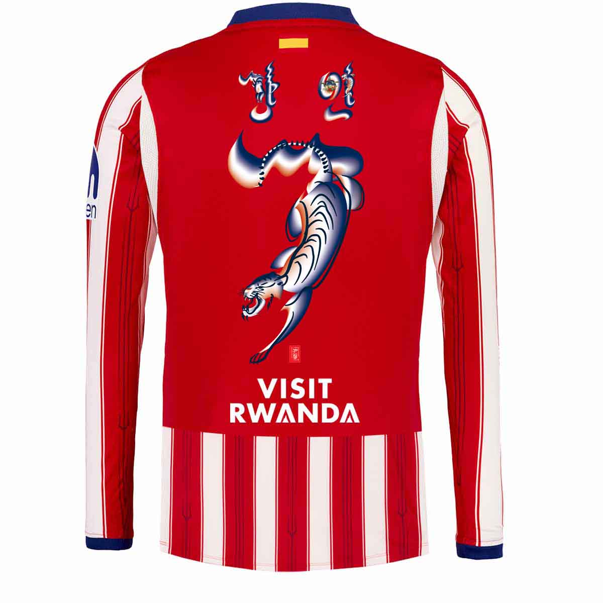 Mens Atletico Madrid Home Long Sleeve Jersey 2026/27 Mens Atletico Madrid Home Long Sleeve Jersey 2026/27