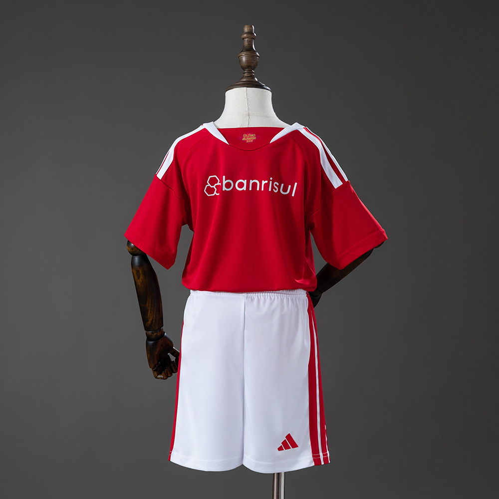 Kids Internacional Home Kit 2026/27 Kids Internacional Home Kit 2026/27 rear view of shirt and shorts
