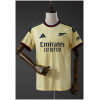 Mens Arsenal Third Jersey 2026/27 vanilla yellow shirt front view