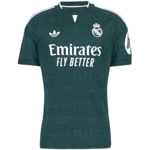 Mens Real Madrid Away Jersey 2026/27 dark emerald green front view