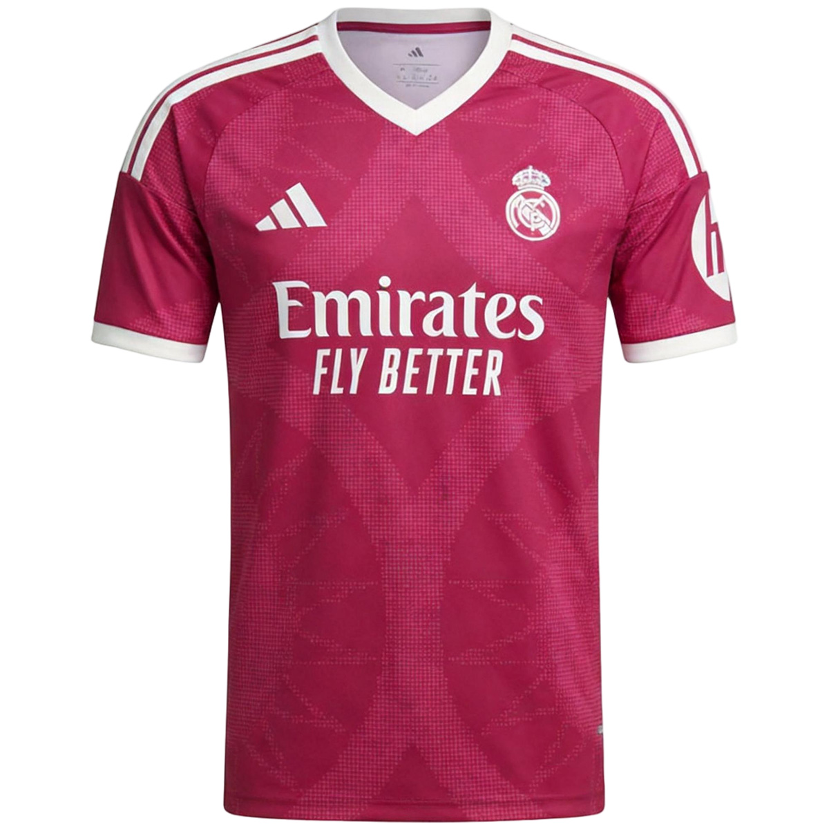 Mens Real Madrid Third Jersey 2026/27 Mens Real Madrid third jersey 2026/27 raspberry pink front view