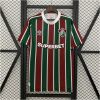Mens Fluminense Home Jersey 2025/26 front view in garnet and green tricolor stripes with Superbet sponsor
