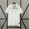 Mens Cordoba 70th Edition white Anniversary Jersey 2024/25 front view showing green lace-up collar and historic crest