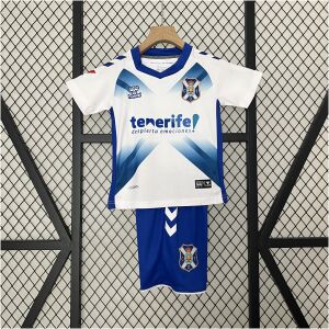 Kids Tenerife Home Kit 2024/25 front view on display