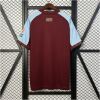 Mens Aston Villa Home Jersey 2024/25 rear view showing claret back panel and golden 1874 anniversary mark