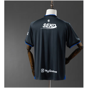 Mens Rangers Third Jersey 2025/26 rear view showing Seko sponsor, MyGuava logo and lion rampant motif