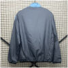Mens Argentina Blue Windbreaker 2025 slate grey jacket rear view on wire rack showing clean back and sky-blue side contours