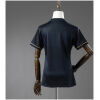 Womens Flamengo Black Special Edition Jersey 2025/26 black shirt back view showing tailored women's fit and gold cuff trim