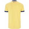 Mens Curaçao Away Jersey 2026 yellow shirt back view with multicolored CURAÇAO nape signoff