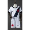 Kids Vasco da Gama Away Kit 2026/27 white shirt with black sash and matching shorts front view