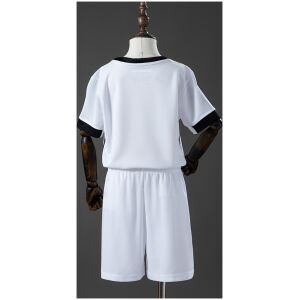 Kids Vasco da Gama Away Kit 2026/27 youth white shirt and matching shorts rear view