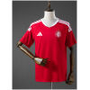 Mens Internacional Home Jersey 2026/27 front view in scarlet red with white V-neck, SCI crest and adidas stripes