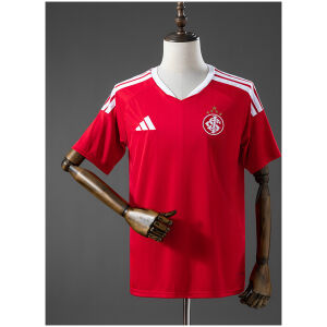 Mens Internacional Home Jersey 2026/27 Mens Internacional Home Jersey 2026/27 front view in scarlet red with white V-neck, SCI crest and adidas stripes