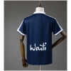 Mens Girondins de Bordeaux S Retro Home Jersey 1996/97 back view showing tonal jacquard weave and lower rear Waïti graphic