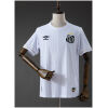 Front view of Mens Santos Home Jersey 2026/27 in white with crowned crest and gold trim