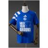 Mens Schalke 04 Statement Jersey 2026/27 front view in royal blue with HOLD YOUR GROUND graphic and center crest