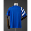 Mens Schalke 04 Statement Jersey 2026/27 Mens Schalke 04 Statement Jersey 2026/27 rear view showing solid blue back panel and asymmetric right sleeve stripes