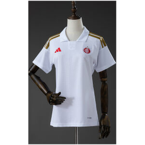 Womens Internacional Away Jersey 2026/27 Front view of Womens Internacional Away Jersey 2026/27 showing tailored cut and gold stripes