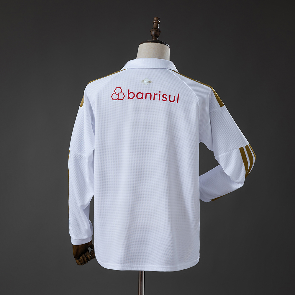 Mens Internacional Long Sleeve Away Jersey 2026/27 Mens Internacional Long Sleeve Away Jersey 2026/27 rear view showing Banrisul sponsor and 2006 date emblem