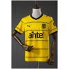 Front view of Mens Club Atlético Peñarol Away Jersey 2026/27 in yellow with black pinstripes