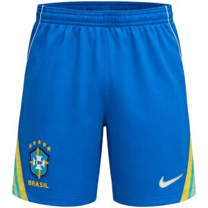 Mens Brazil Home Shorts 2026 Front view of Mens Brazil Home Shorts 2026 in royal blue with CBF crest and white piping
