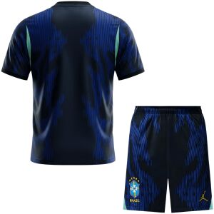 Mens Brazil Away Kit 2026 rear view of shirt and shorts