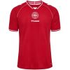 Front view of Mens Denmark Home Jersey 2026 with central DBU crest and red jacquard body