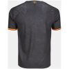 Mens As Roma Third Jersey 2026/27 back view showing marble texture and LOTTA CON IL CUORE neck detail
