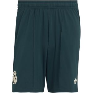 Mens Real Madrid Away Green Shorts 2026/27 Mens Real Madrid Away Green Shorts 2026/27