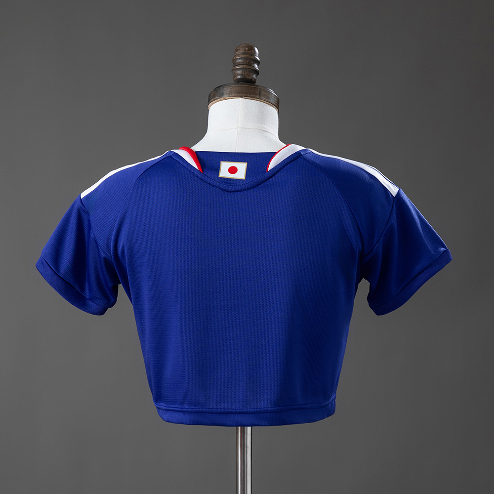 Womens Japan Style Home Crop Top 2026 Womens Japan Style Home Crop Top 2026 rear view showing authentic team styling