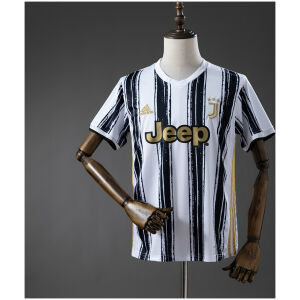 Mens Juventus Retro Home Jersey 2020/21 front view on mannequin