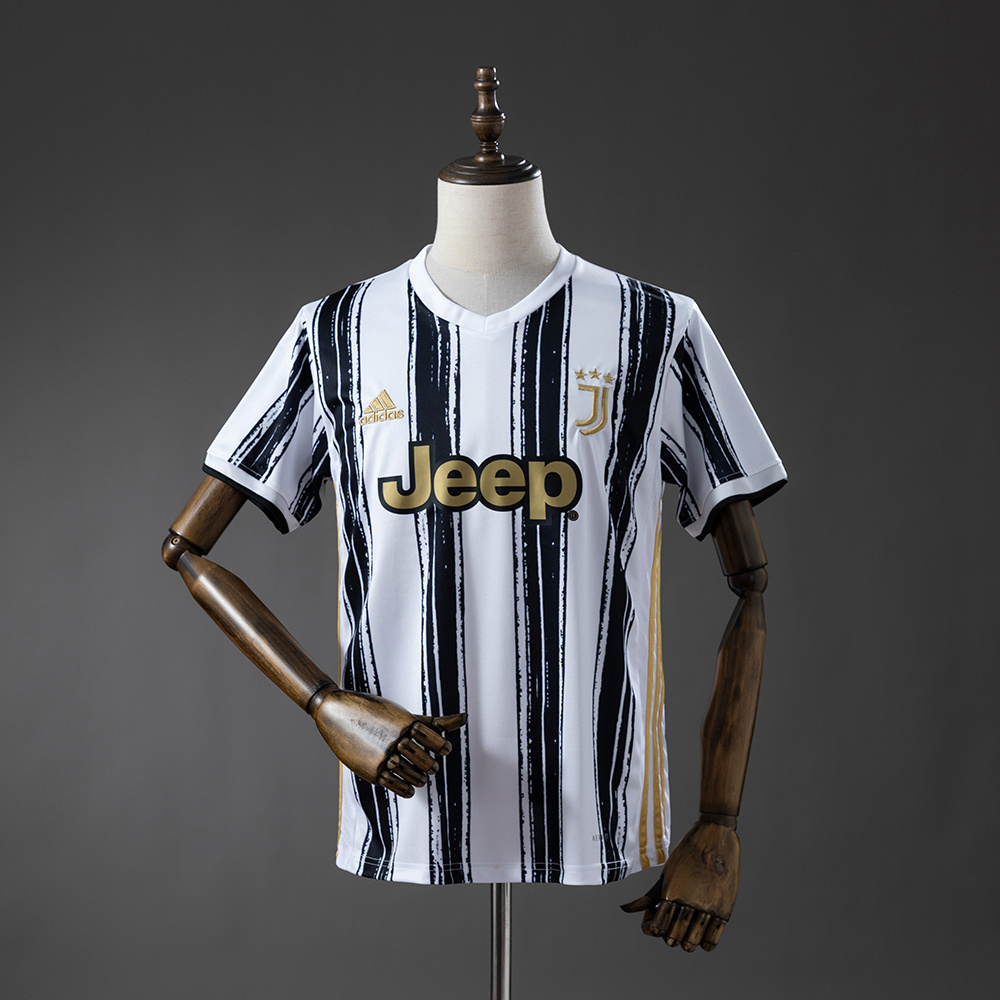 Mens Juventus Retro Home Jersey 2020/21 Mens Juventus Retro Home Jersey 2020/21 front view on mannequin
