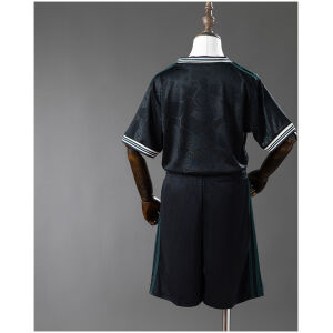 Kids Juventus Third Kit 2025/26 rear view of shirt and shorts