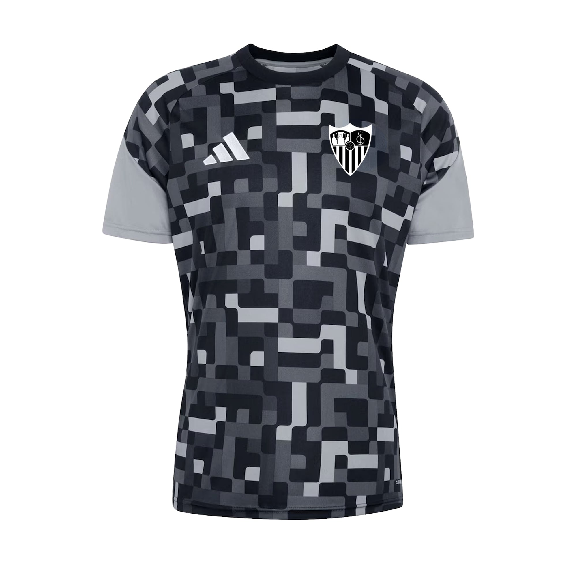 Mens Sevilla Black Pre-Match Jersey 2026/27 Mens Sevilla Black Pre-Match Jersey 2026/27
