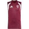 Mens Sevilla Burgundy Sleeveless Training Jersey 2026/27