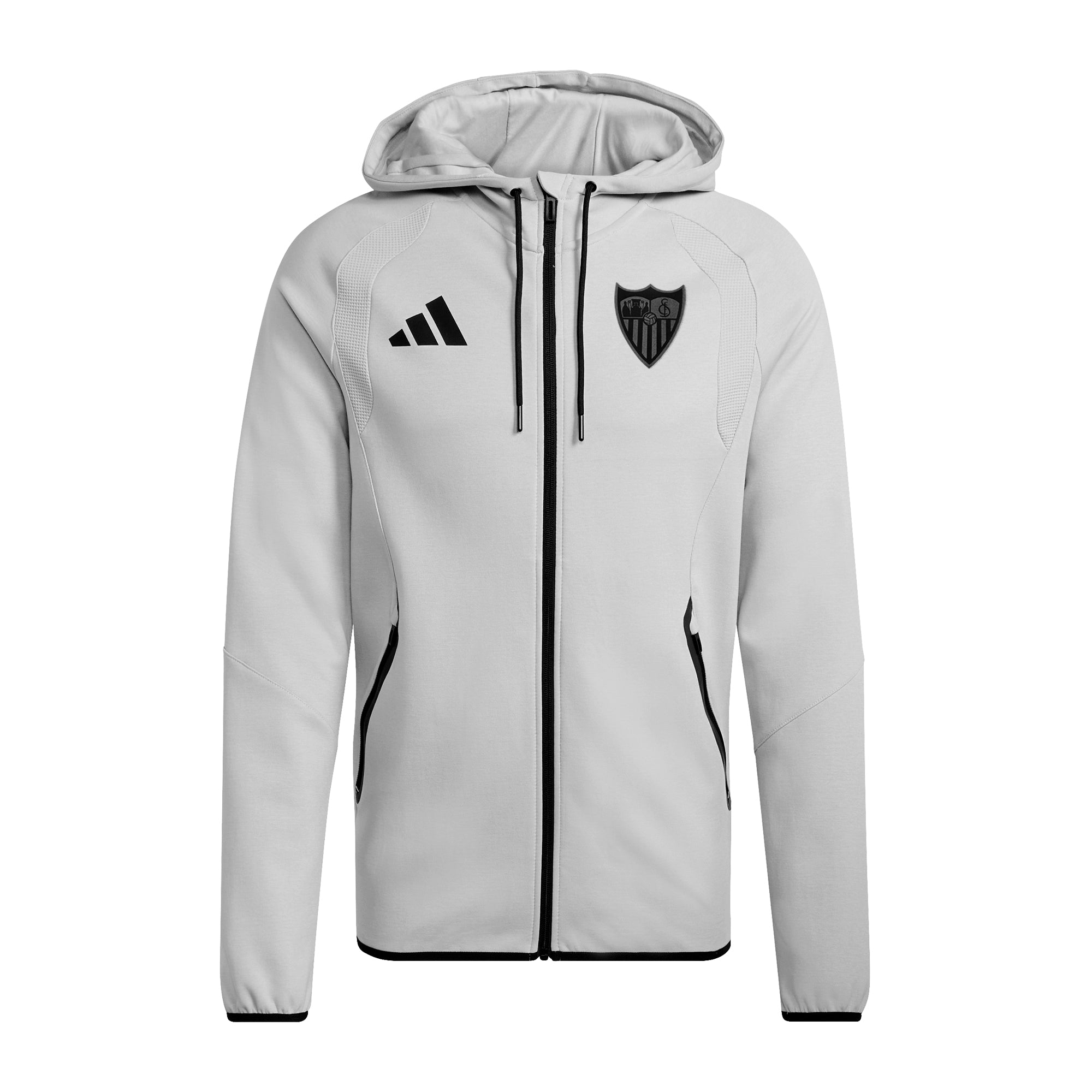 Mens Sevilla Grey Hoodie 2026/27 Mens Sevilla Grey Hoodie 2026/27