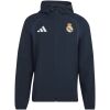 Mens Real Madrid Navy Travel Jacket 2026/27