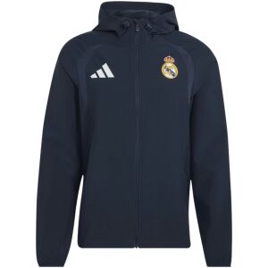 Mens Real Madrid Navy Travel Jacket 2026/27