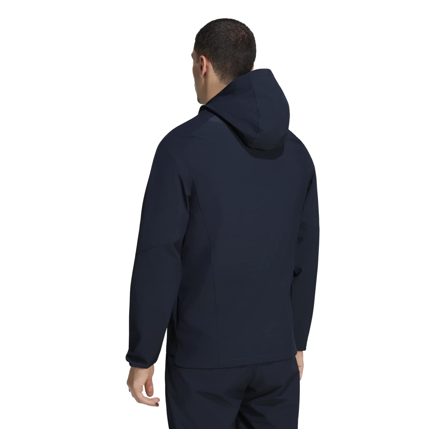 Mens Real Madrid Navy Travel Jacket 2026/27 Mens Real Madrid Navy Travel Jacket 2026/27