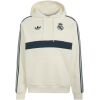 Mens Real Madrid Cream Hoodie 2026/27
