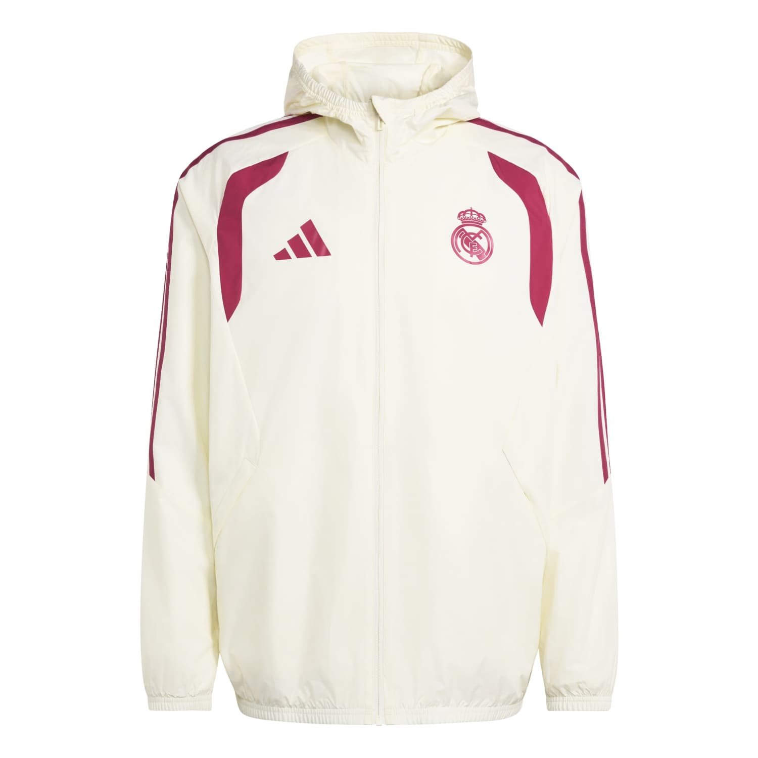 Mens Real Madrid Beige Training Jacket 2026/27 Mens Real Madrid Beige Training Jacket 2026/27