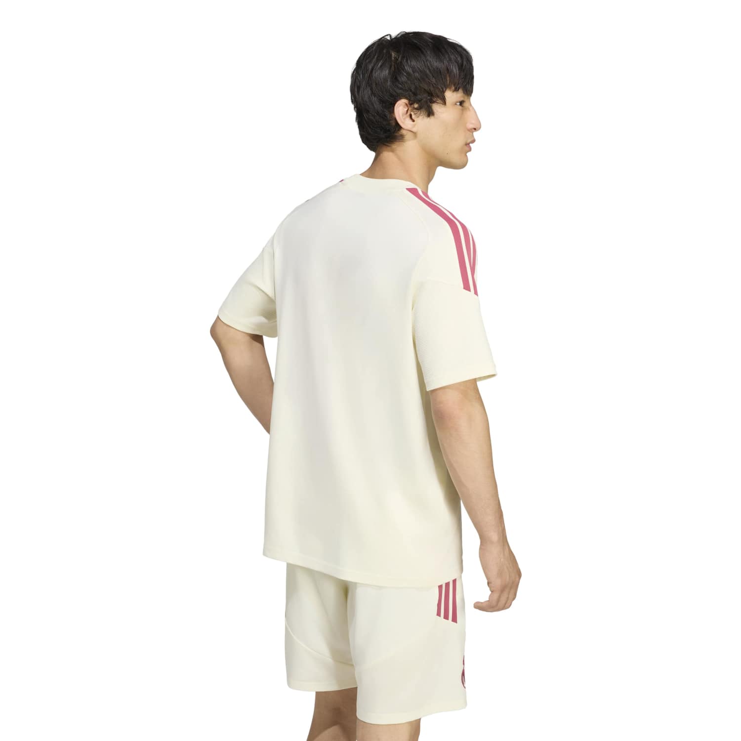 Mens Real Madrid Beige Training T-Shirt 2026/27 Mens Real Madrid Beige Training T-Shirt 2026/27