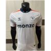 White Coventry City 2026/27 jersey front view with dotted honeycomb texture and navy tape