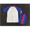 Kids Olympique Lyonnais Home Kit 2026/27 Kids Olympique Lyonnais Home Kit 2026/27 rear view of shirt and shorts