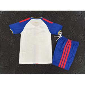 Kids Olympique Lyonnais Home Kit 2026/27 rear view of shirt and shorts
