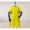 Kids Olympique Marseille Yellow Goalkeeper Kit 2026/27 Kids Olympique Marseille Yellow Goalkeeper Kit 2026/27 rear view of shirt and shorts