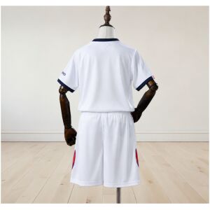 Kids Paris Saint-Germain Away Kit 2026/27 rear view of shirt and shorts