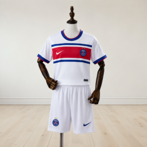Kids Paris Saint-Germain White Pre-Match Kit 2026/27