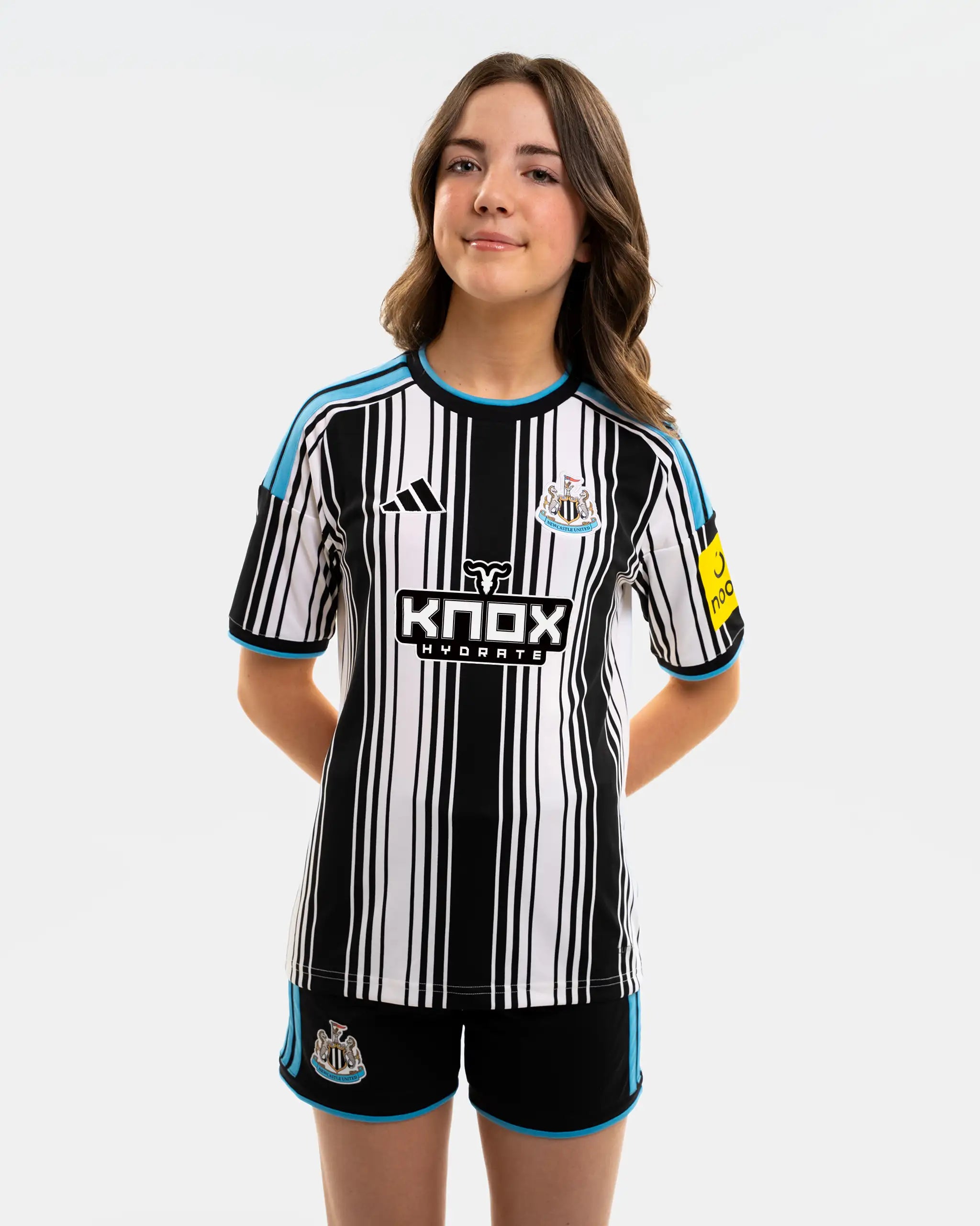 Kids Newcastle United Home Shorts 2026/27 Kids Newcastle United Home Shorts 2026/27