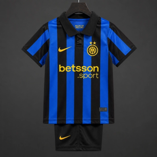 Kids Inter Milan Home Jersey 2026/27 Kids Inter Milan Home Jersey 2026/27